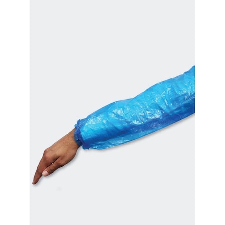 Blue Sleeves  18in Polyethylene, 2000/CS Handmade, 2000PK